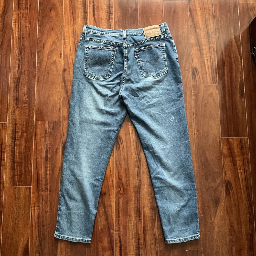 Levi's 512 Tapered Leg Stretch Jeans Size 14 M 34x31 - Picture 4 of 10